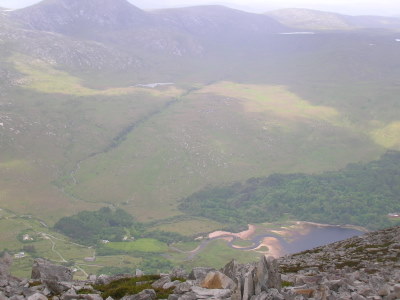 Vue du Mont Errigal
