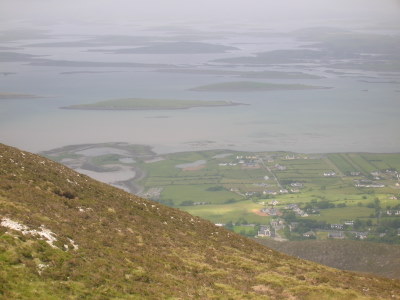 Vue de Croagh Patrick