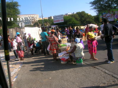 Marché de Praia